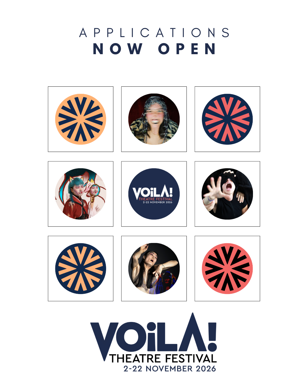 CALL FOR PROPOSALS: VOILA! THEATRE FESTIVAL 2026